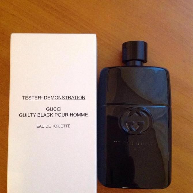 TESTER GUCCİ GUİLTY BLACK HOMME EDT 90 ML 1