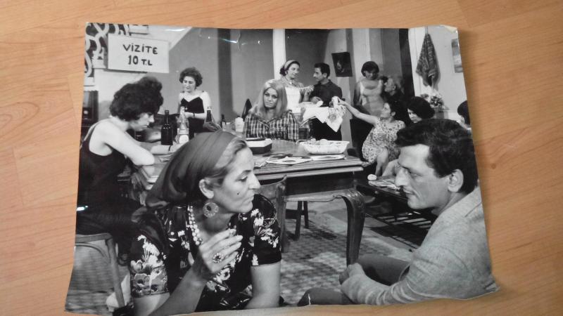 TÜRK SİNEMASI SİYAH BEYAZ FOTOĞRAF 1960-1970 LER 1