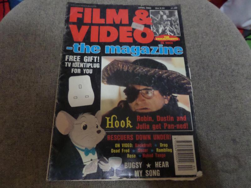 FILM&VIDEO THE MAGAZINE APRIL 1992 YABANCI DERGİ 1