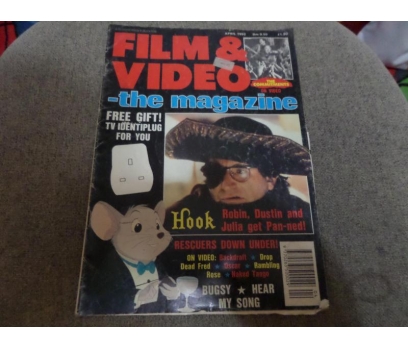 FILM&VIDEO THE MAGAZINE APRIL 1992 YABANCI DERGİ 1 2x