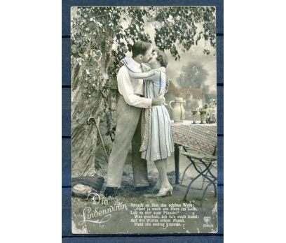ROMANTİK KARTP. 1940 ARKASI SİLİNMİŞ (18-22)