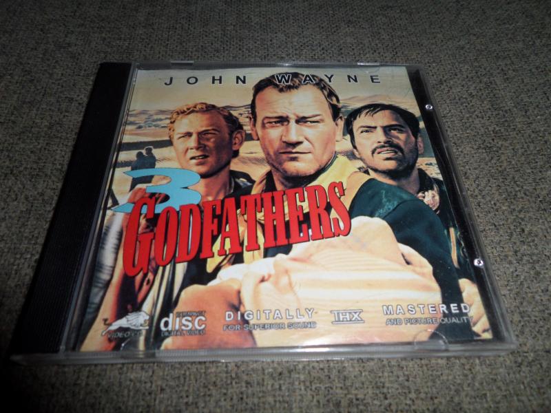 VCD 3 Godfathers John Wayne, Pedro Armendáriz, 1