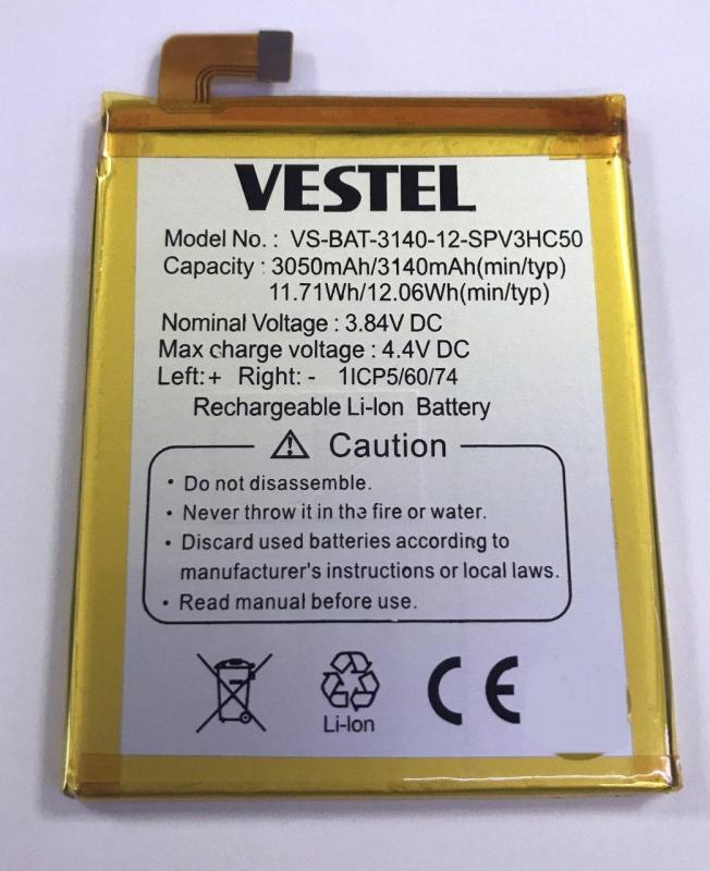 Vestel Venüs V3 5020 Orjinal Sıfır Batarya 1