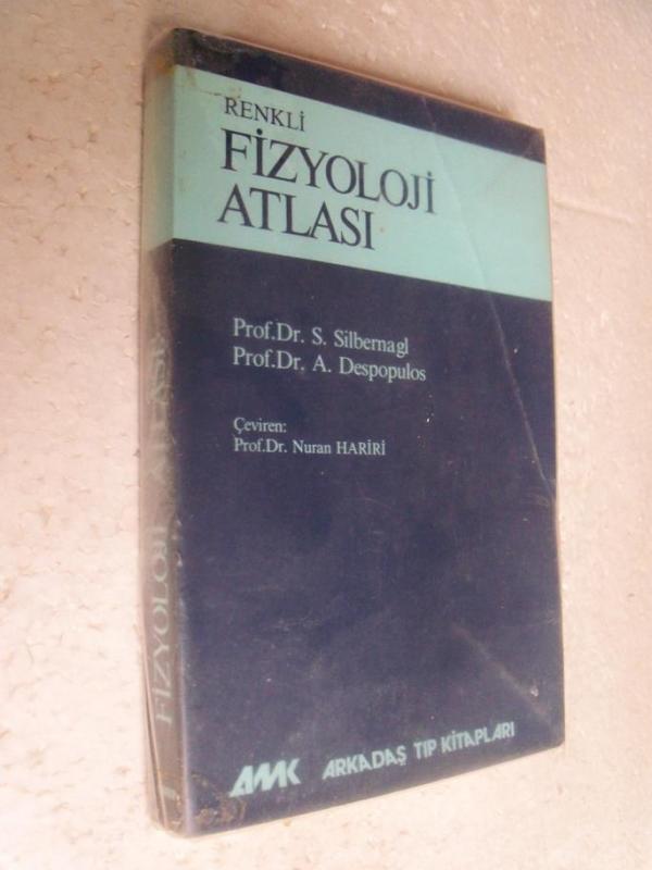 RENKLİ FİZYOLOJİ ATLASI Silbernagl, Despopulos ARK 1