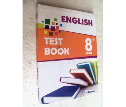 TUDEM YAYINLARI 8th Grade English Test Book
