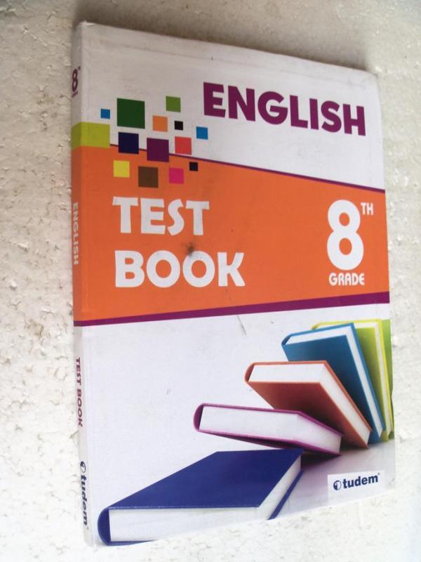 TUDEM YAYINLARI 8th Grade English Test Book 1