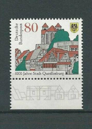 1994 Almanya Quedlinburg 1000. yılı Damgasız** 1