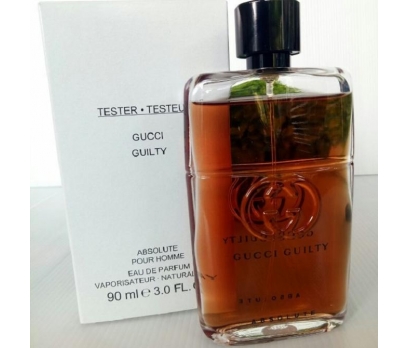 TESTER GUCCİ GUİLTY ABSOLUTE HOMME EDP 90 ML