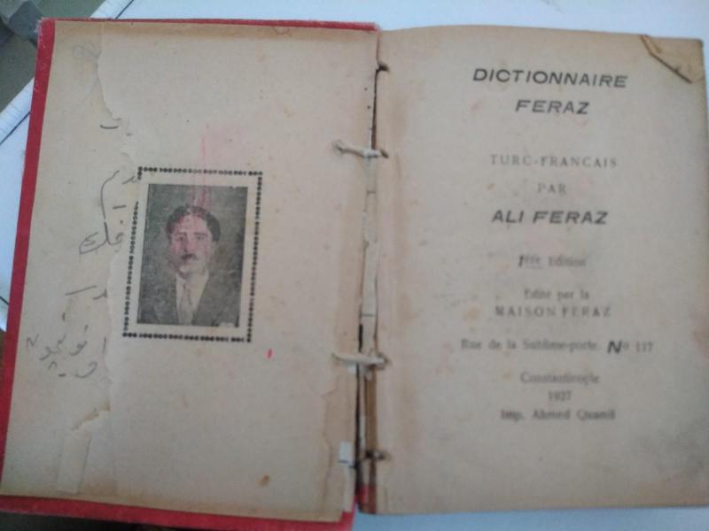 Osmanlıca - Fransızca Feraz Lügat (1927) 2