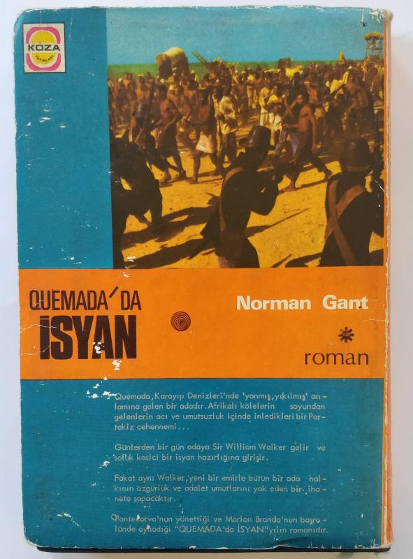 QUEMADA'DA İSYAN - NORMAN GANT  1. BASKI 2