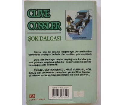 ŞOK DALGASI - CLIVE CUSSLER  1. BASKI 2 2x