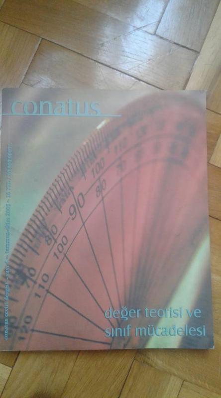Conatus - Çeviri Dergisi / Sayı 4 / Temmuz Ekim 20 1