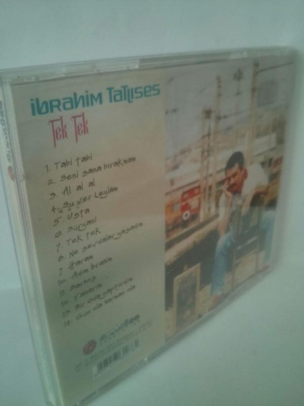 İbrahim Tatlıses - Tek Tek / 2.El Temiz CD 2