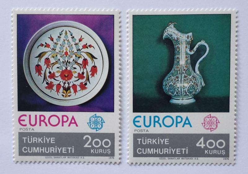 1976 EUROPA-CEPT  TAM SERİ  (MNH) 1