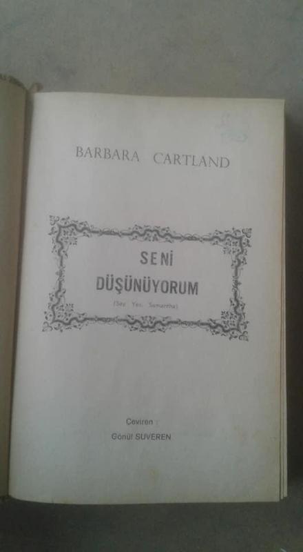 SENİ DÜŞÜNÜYORUM BARBARA CARTLAND 1