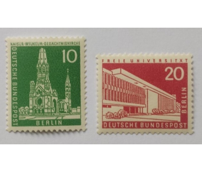 1956-71 ARASI  BERLIN DEPARİYE PULLAR DAMGASIZ 1 2x