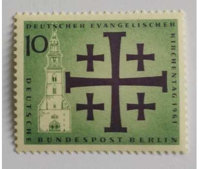 1956-71 ARASI  BERLIN DEPARİYE PULLAR DAMGASIZ 4 2x