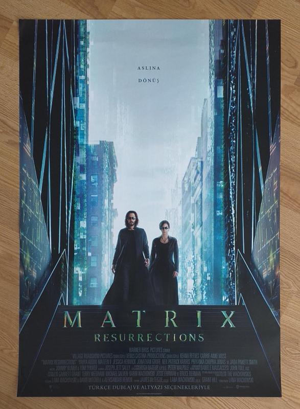 Matrix Resurrections - Orijinal Sinema Afişi 1