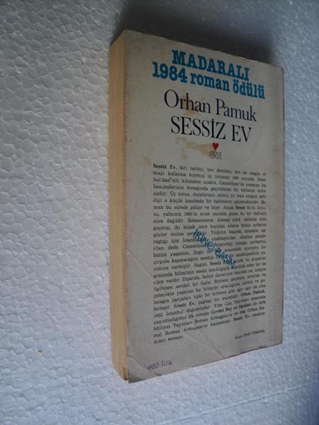 SESSİZ EV Orhan Pamuk CAN YAY. 2. basım 3