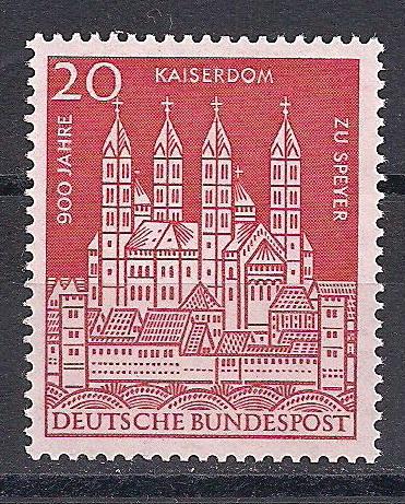 1961 Almanya Speyer Katedrali Damgasız** 1