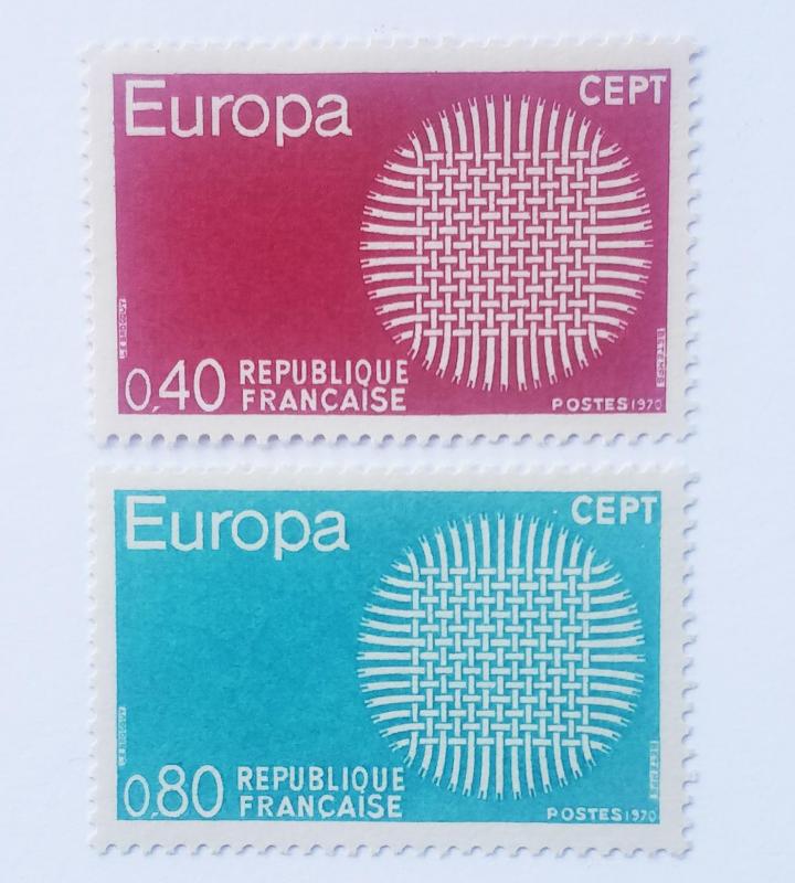 1970 FRANSA  EUROPA-CEPT TAM SERİ  (MNH) 1