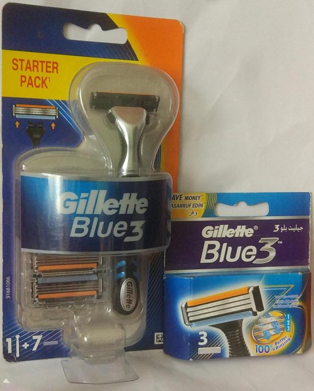 Gillette Blue3  7+3 Yedekli Tıraş Makinesi 1