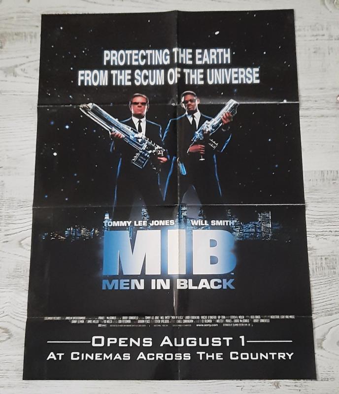 M.I.B.MEN IN BLACK BATMAN&ROBIN AFİŞ 1