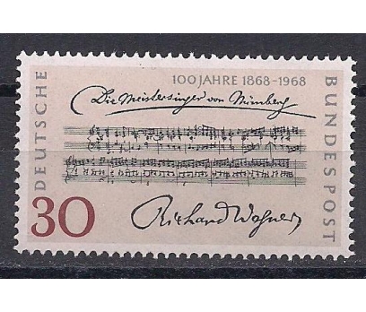1968 Almanya Richard Wagner Damgasız**