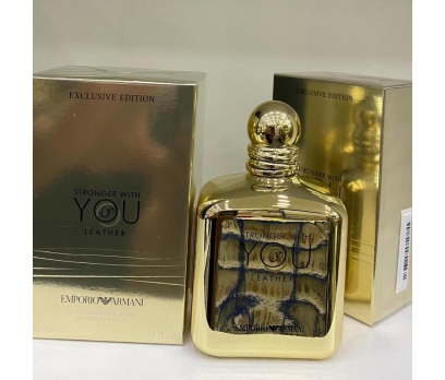 EMPORİO ARMANİ STRONGER WİTH YOU LEATHER EDT 100 M 1 2x
