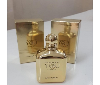 EMPORİO ARMANİ STRONGER WİTH YOU LEATHER EDT 100 M 2 2x