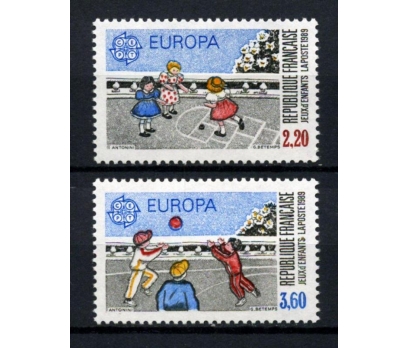 FRANSA ** 1989 EUROPA CEPT TAM SERİ(300914) 1 2x