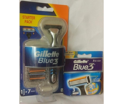 Gillette Blue3  7+3 Yedekli Tıraş Makinesi