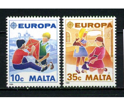 MALTA ** 1989 EUROPA CEPT TAM SERİ(240615)
