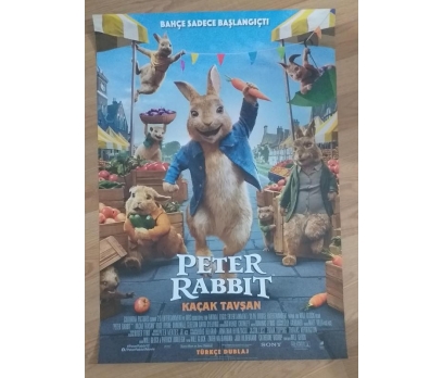 Peter Rabbit Kaçak Tavşan - Orijinal Sinema Afişi