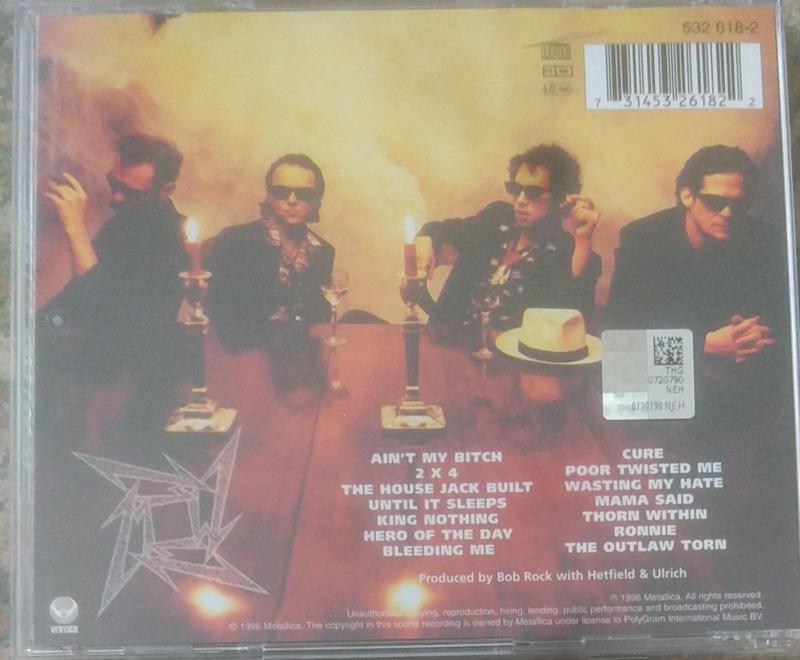 Metallica-Load / Orijinal 2.El Temiz CD 2