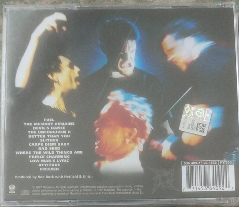 Metallica-Reload / Orijinal 2.El Temiz CD 2