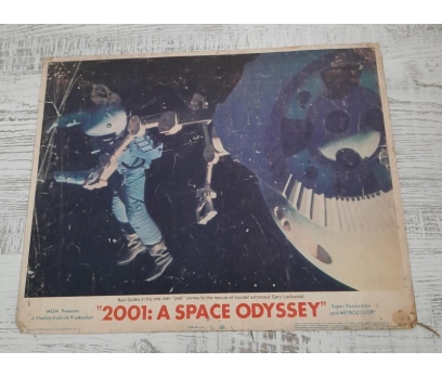 2001: A SPACE ODYSSEY STANLEY KUBRICK LOBİ KART