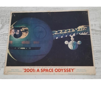 2001: A SPACE ODYSSEY STANLEY KUBRICK LOBİ KART