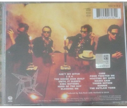 Metallica-Load / Orijinal 2.El Temiz CD 2 2x