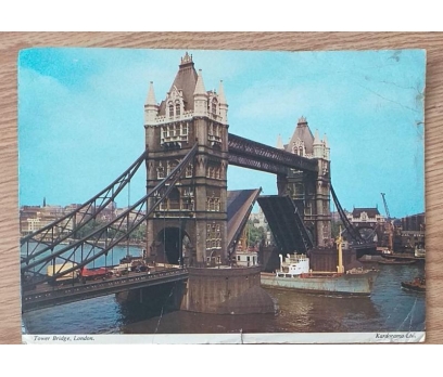 Tower Bridge London Kartpostal ve Zarf