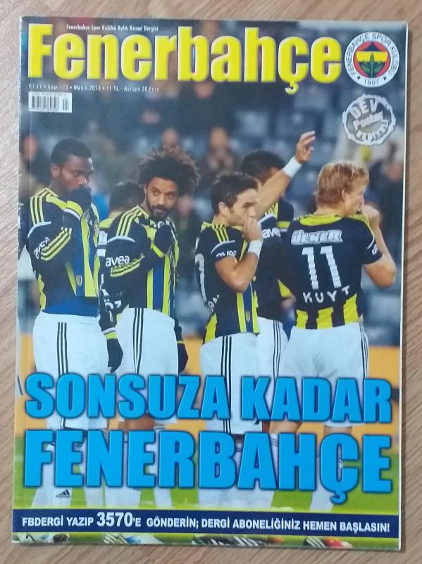 Fenerbahçe Dergisi - Mayıs 2013 Sayı: 123 1