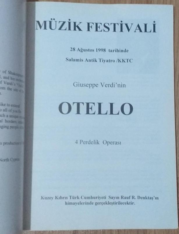 Music Festival Northern Cyprus (Otello Giuseppe Ve 2