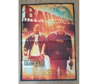 Bad Boys  2 -Çılgın İkili 2 (Orijinal Sinema Afişi