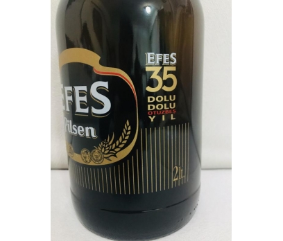 Efes Pilsen 35.yıl bira şişesi 2 lt 4 2x