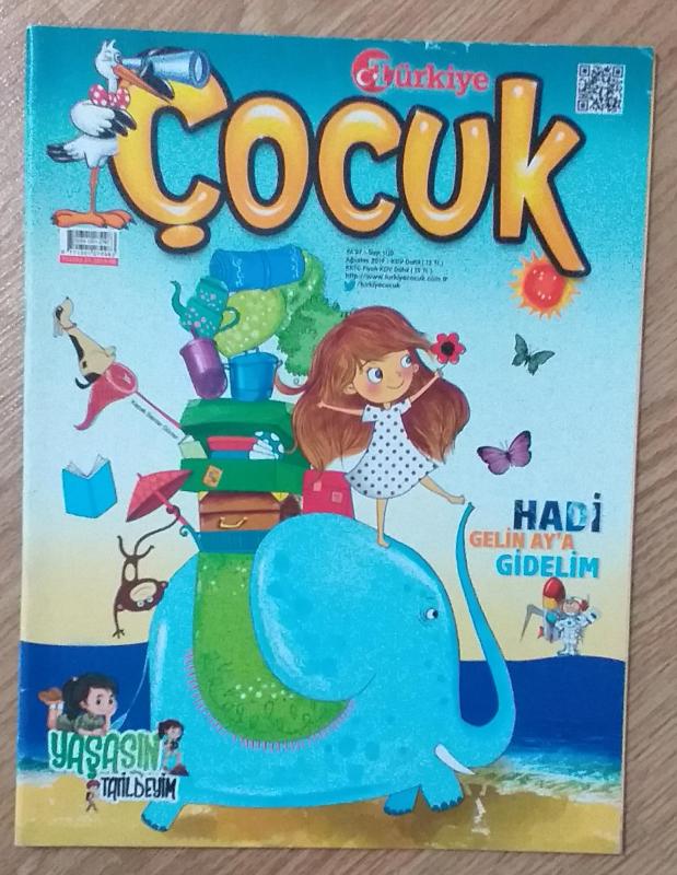 Türkiye Çocuk Dergisi Ağustos 2019 Sayı: 1110 1