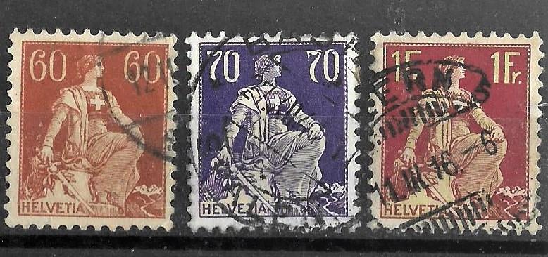 116yıllık isviçre pulları 7 pul17euro değerinde 1