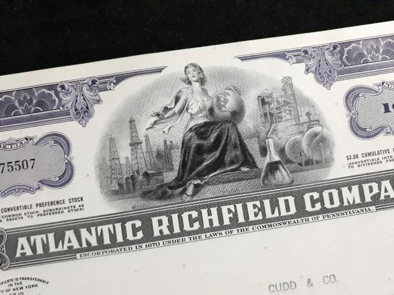 Amerika New York 1968 Atlantic Richfield Company 2