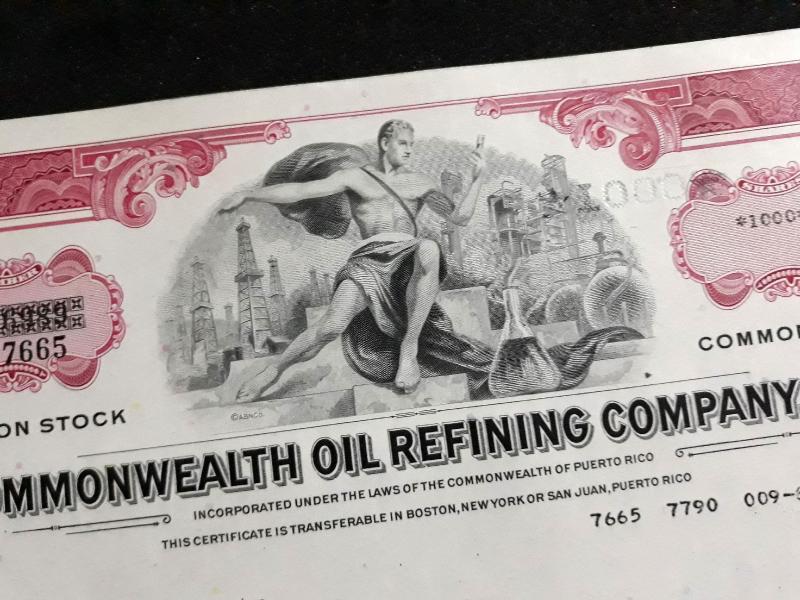 Amerika New York 1975 Commonwealth Oil Refining 2