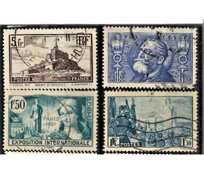 85 yıllık Fransız pulları 2tamseri10Euro değerinde