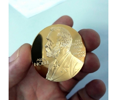 Altın Kaplama Nobel Tıp ve Fizyoloji Madalyonu